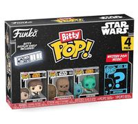 Funko Bitty Pop Star Wars Pack 4 Han Solo/Chewbacca/Greedo/Figura Misteriosa