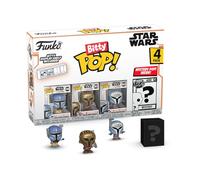 Funko Bitty Pop! 4 Pack: Star Wars - The Mandalorian - Heavy Infantry Mandalorian, The Armorer, Bo-Katan Kryze, Mystery Mini Figure - Styles May Vary - 0,9 Pulgadas (2,2 cm) Coleccionable