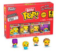 Funko bitty pop! 4 pack: the simpsons - maggie, homer (1 in 6 chase ch