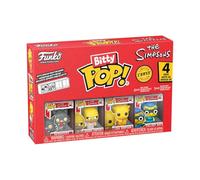 Funko Bitty Pop! 4 Pack: The Simpsons - Scratchy, Grampa, Lisa, Mystery Mini Figure - Styles May Vary - 0,9 Pulgadas (2,2 cm) Coleccionable - Estante de exhibición apilable Incluido - Idea de Regalo