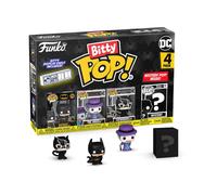 Funko bitty pop! batman 85th - batman 4pk y una minifigura misteriosa