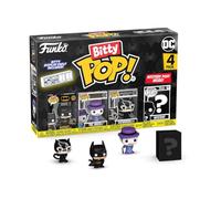 Funko Bitty Pop! Batman 85th - Batman 4PK Y una Minifigura Misteriosa Sorpresa - 0.9 Inch (2.2 Cm) - DC Comics Coleccionable- Repisa Apilable Incluida - Idea de Regalo - Toppers de Tarta