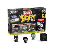 Funko Bitty Pop! Coleccionable Batman 85th – Catwoman 4PK + Minifigura misteriosa, repisa incluida