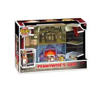 Funko Bitty Pop! Bitty Boxes: IT - Funhouse Playset con 2-0,9 Pulgadas (2,2 Cm) diminutas Mini Figuras - Vitrina de Exhibición Coleccionable con Escena Interior y Almacenamiento - Idea de Regalo