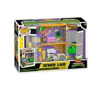 Funko Bitty Pop! Bitty Boxes: Teenage Mutant Ninja Turtles - Sewer Home Playset con 2-0,9 Pulgadas (2,2 Cm) diminutas Mini Figuras - TMNT - Vitrina de Exhibición Coleccionable - Idea de Regalo