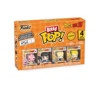 Funko Bitty Pop! DBZ - Goku & Nimbus 4PK - Gohan, Raditz, Piccolo Y una Minifigura Misteriosa Sorpresa - 0.9 Inch (2.2 Cm) - Dragon Ball Z Coleccionable- Repisa Apilable Incluida Fans
