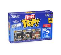 Funko Bitty POP DC - Batman 4 Paquete Incluye Batman, Robin, Scarecrow, And A M
