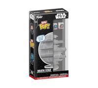 Funko Bitty Pop! Display: Star Wars - Death Star - Emperor Palpatine™ and Darth Vader™ (Electrified) and Can Display a Total of 20 Characters Y una Minifigura Misteriosa Sorpresa - 0.9 Inch - Nan