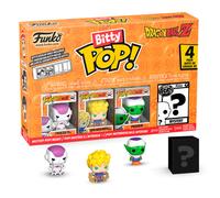 Funko Bitty Pop! Dragon Ball Z and A Surprise Mystery Mini Figure - 0.9 Inch (2.2 Cm) Collectable - Stackable Display Shelf Included - Gift Idea - Party Bags Stocking - Cake Topper - Anime Fans