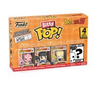 Funko Bitty Pop! DBZ - Goku & Nimbus 4PK - Gohan, Raditz, Piccolo Y una Minifigura Misteriosa Sorpresa - 0.9 Inch (2.2 Cm) - Dragon Ball Z Coleccionable- Repisa Apilable Incluida Fans