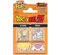 Funko Bitty Pop Dragon Ball Z Pack 2 con Super Saiyan Goku y Frieza 4th Form