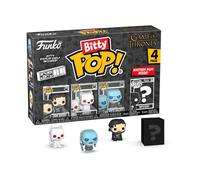 Funko Bitty Pop! Got - Jon Snow 4pkY una Minifigura Misteriosa Sorpresa - 0.9 Inch (2.2 Cm) - Game of Thrones - Juego de Tronos Coleccionable - Repisa Apilable Incluida - Idea de Regalo
