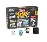 Funko Bitty Pop! Got - Jon Snow 4pkY una Minifigura Misteriosa Sorpresa - 0.9 Inch (2.2 Cm) - Game of Thrones - Juego de Tronos Coleccionable - Repisa Apilable Incluida - Idea de Regalo