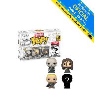 Funko Bitty Pop! 4 Pack: Harry Potter - Voldemort, Draco Malfoy | Merchandising Oficial de Fantasía - Mini Figuras de 2,2 cm con Expositor - Decoración de Tartas y Regalo de Fiesta