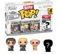 Funko Bitty Pop Harry Potter Pack 4 Harry Potter/Draco Malfoy/Dobby/Figura Misteriosa