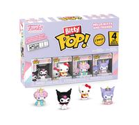 Funko Bitty Pop Hello Kitty - Kuromi - 4 Pack - 1/6 Odds for (Importación USA)