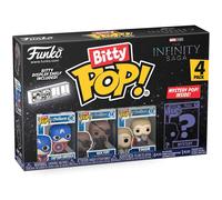 Funko Bitty Pop! La Saga del Infinito - Capitán América, Nick Furia, Thor y ¿?, 71503, ENVÍO URGENTE A PENÍNSULA 24-48 HORAS