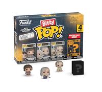 Funko Bitty Pop! Lord of The Rings - Frodo 4PK Y una Minifigura Misteriosa Sorpresa - 0.9 Inch (2.2 Cm) - el Señor de los Anillos Coleccionable- Repisa Apilable Incluida - Idea de Regalo