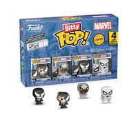 Funko Bitty Pop! Spider-Man - Venom 4pkY una Minifigura Misteriosa Sorpresa - 0.9 Inch (2.2 Cm) - Marvel Comics - Cómics Marvel Coleccionable - Repisa Apilable Incluida - Idea de Regalo
