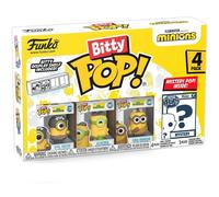 FUNKO BITTY POP! MINIONS - EYE, MATIE, CRO-MINION Y ¿?, 73035, FIGURA DE 2 CM, COLECCIONABLE DE VINILO, ENVÍO URGENTE 24-48 HORAS PENÍNSULA, TIENDA CON LICENCIA OFICIAL, JUGUETES, ANIMACIÓN, DIBUJOS,