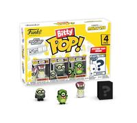 Funko Bitty Pop! Minions - Frankenbob 4PK - Frankenbob, Bride Kevin, Creature Mel Y una Minifigura Misteriosa Sorpresa - 0.9 Inch (2.2 Cm) - Minions 2 Coleccionable- Repisa Apilable Incluida