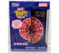 Funko Bitty Pop Pantalla Spider-Man Pantalla Estante Con 2 Bitty Pop Nuevo