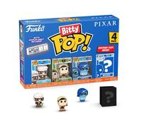 Funko Bitty Pop! Pixar - UP 4PK - Carl, Russell (Dug Days), Dug Y una Minifigura Misteriosa Sorpresa - 0.9 Inch (2.2 Cm) - Pixar Collection Coleccionable- Repisa Apilable Incluida Fans