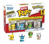 Funko Bitty Pop! - Pokémon - Pack de 4 Figuras (Varios Modelos)