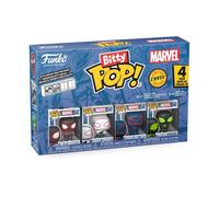 Funko bitty pop! 4 pack: spider-man - miles morales (1 in 6 chase chan
