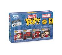 Funko Bitty Pop! Pack 4 Spider-Man Parker Split – Minifigura misteriosa incluida 2,2 cm