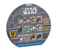 Funko Bitty Pop! Star Wars: A New Hope - 12pc Multipack - 0.9 Inch (2.2 Cm) Coleccionable - Repisa Apilable Incluida - Idea de Regalo - Relleno para Bolsa de Regalos - Toppers de Tarta