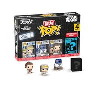 FUNKO Bitty Pop! SW - Luke 4pkY una Minifigura Misteriosa Sorpresa - 0.9 Inch (2.2 Cm) - Star Wars Coleccionable - Repisa Apilable Incluida - Idea de Regalo - Relleno para Bolsa de Regalos