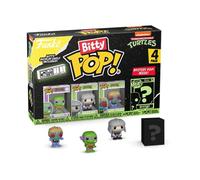 Funko Bitty Pop! Teenage Mutant Ninja Turtles Mini Collectible Toys 4-Pack - Donatello, Shredder, Baxter Stockman & Mystery Chas