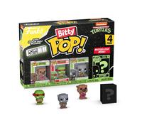 Funko Bitty Pop! 4 Pack: Teenage Mutant Ninja Turtles (TMNT) - Raphael | Merchandising Oficial de Superheroes - Mini Figuras de 2,2 cm con Expositor - Decoración de Tartas y Regalo de Fiesta