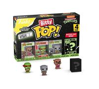 Funko Bitty Pop! Teenage Mutant Ninja Turtles - Splinter, Raphael, Rocksteady Y una Minifigura Misteriosa Sorpresa - 0.9 Inch (2.2 Cm) - TMNT Coleccionable- Repisa Apilable Incluida - TV Fans