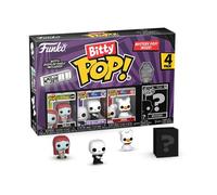 Funko Bitty Pop! The Nightmare Before Christmas - Sally 4PK - Sally, Jack Skellington, Zero Y una Minifigura Misteriosa Sorpresa - 0.9 Inch (2.2 Cm) Coleccionable- Repisa Apilable Incluida