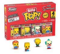 Funko Bitty Pop! - The Simpsons - Pack de 4 Figuras (Varios Modelos)