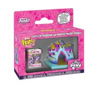 Funko - Figura de vinilo coleccionable Bitty Pop! Town My Little Pony Castle of Friendship - Oficial