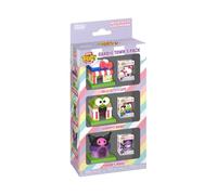 Funko Bitty Pop! Town: Sanrio - Hello Kitty, Kuromi & Keroppi 3 Pack | Merchandising Oficial - Juguete Coleccionable - Idea de Regalo de Cumpleaños para Fans y Coleccionistas