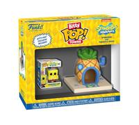 Funko Pop! Bitty Town: Bob Esponja - Casa de Bob Esponja y Piña