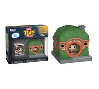 Funko Bitty Pop! Towns: El Señor de los Anillos - Frodo en la Comarca, 83685, Figura Coleccionable Oficial de Vinilo, 2 cm, Ideal para Regalo, tienda con licencia oficial, envío urgente 24-48h