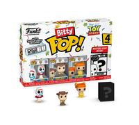 Funko Bitty Pop! Toy Story - Forky 4PK - Forky, Woody, Gabby Gabby Y una Minifigura Misteriosa Sorpresa - 0.9 Inch (2.2 Cm) - Juguetes Coleccionable- Repisa Apilable Incluida - Idea de Regalo