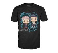 Funko Boxed Tee: JJK - Yuji & Aoi - Medium - Jujutsu Kaisen - Camiseta, Franela - Ropa - Idea de Regalo - Top de Manga Corta para Adultos Hombres y Mujeres- Mercancia Oficial