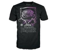 Funko Boxed tee: Marvel - Black Panther - Medium - Camiseta, Franela - Ropa - Idea Manga Corta para Adultos Hombres y Mujeres- Mercancia Oficial