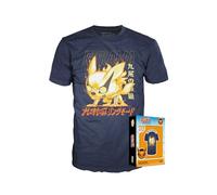 Funko Boxed tee: Naruto: Kurama - Medium - Camiseta, Franela - Ropa - Idea Manga Corta para Adultos Hombres y Mujeres- Mercancia Oficial