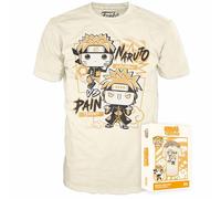 Funko Boxed Tee: Naruto - Naruto V Pain - Medium - T-Shirt, Maglietta - Vestiti - Idea Regalo - Top a Maniche Corte per gli Adulti Uomini e Donne - Merchandising Ufficiale Fans