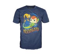 Funko Boxed tee: Peter Pan - Big Ben - XL- Camiseta, Franela - Ropa - Idea Manga Corta para Adultos Hombres y Mujeres - Mercancia Oficial