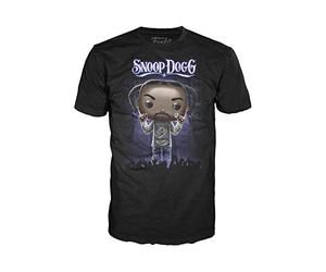 Funko Boxed Tee: Snoop Doggy Dogg - Medium - Camiseta, Franela - Ropa - Idea de Regalo - Top de Manga Corta para Adultos Hombres y Mujeres - Mercancia Oficial