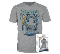 Funko Boxed tee: Star Wars - Leia - Small - (S) - Camiseta, Franela - Ropa - Idea Manga Corta para Adultos Hombres y Mujeres- Mercancia Oficial