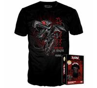 Funko Boxed Tee: Yu-Gi-Oh!- Red Eyes Blue Dragon - Small - (S) - Camiseta, Franela - Ropa - Idea de Regalo - Top de Manga Corta para Adultos Hombres y Mujeres- Mercancia Oficial